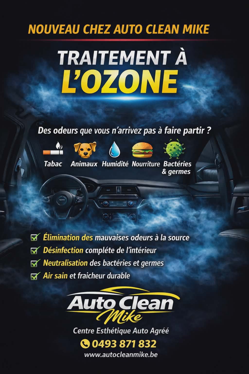 Traitement à l'ozone — Autoclean Mike